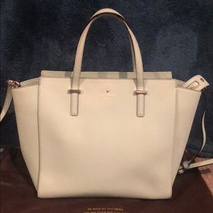 Kate Spade Mint Green Saffiano Leather Tote